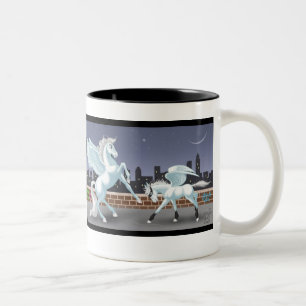 Stormwind & Thunderbolt Two-Tone Coffee Mug
