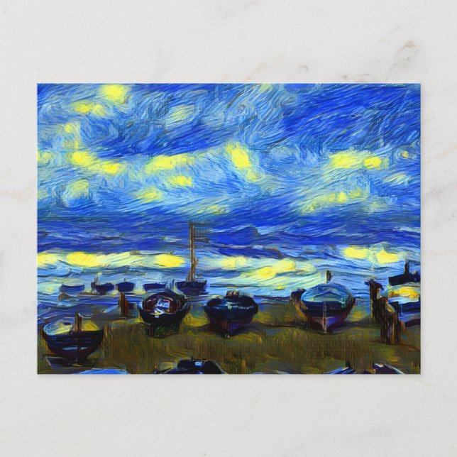 Stormy afternoon  postcard (Front)