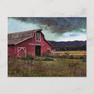 Stormy America - Rural North Carolina Postcard