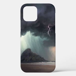 Stormy Beach iPhone 12 Case