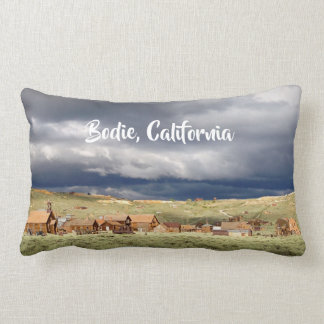 Stormy Bodie Ghost Town Overview Lumbar Pillow
