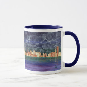 Stormy Chicago Mug