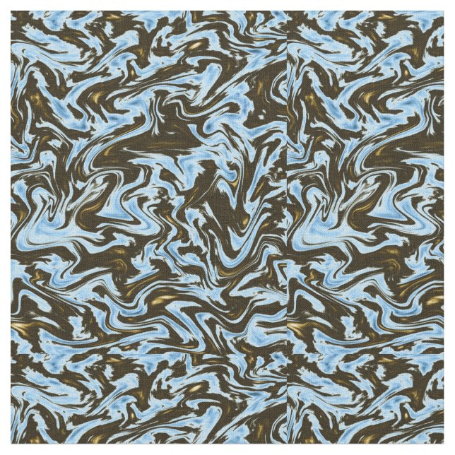 Stormy Clouds Abstract Art, Fabric (Close Up)