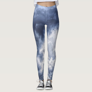 stormy clouds leggings