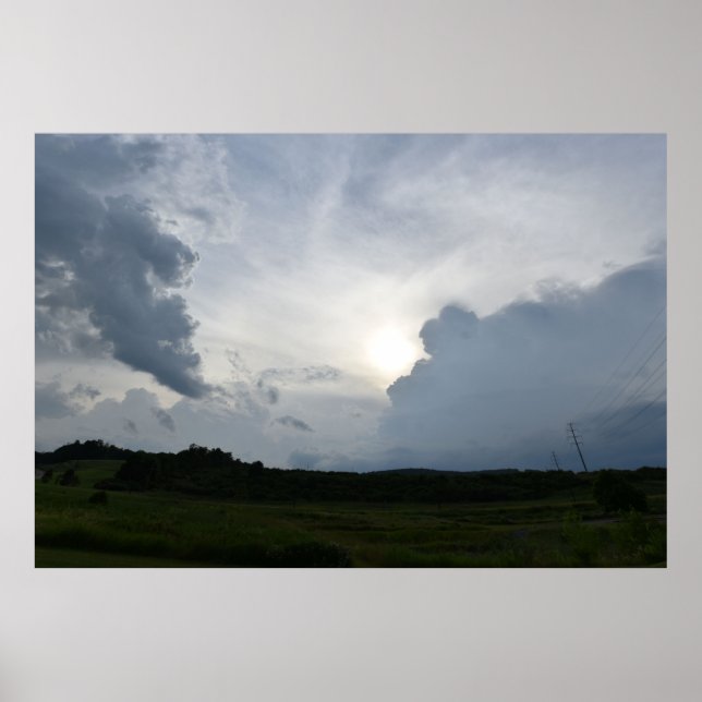 Stormy Clouds Poster (Front)