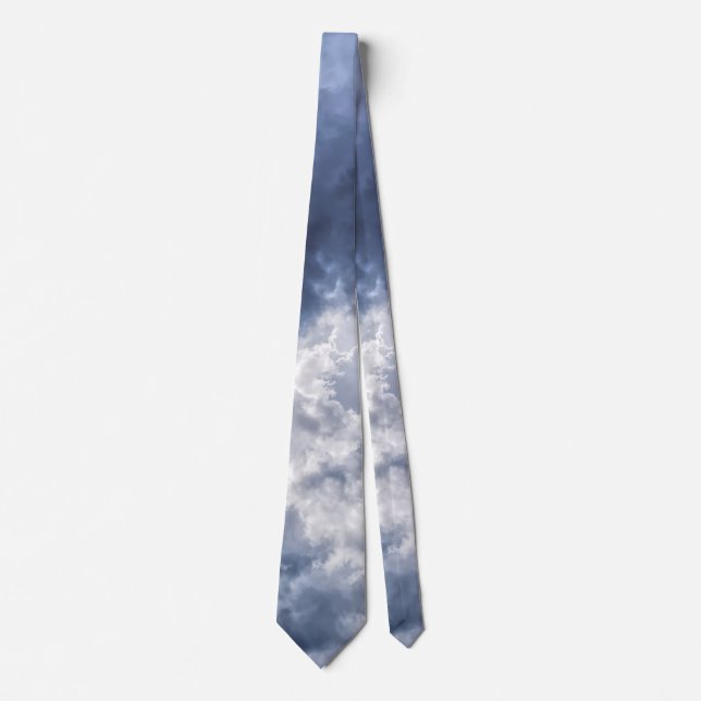 stormy clouds tie (Front)