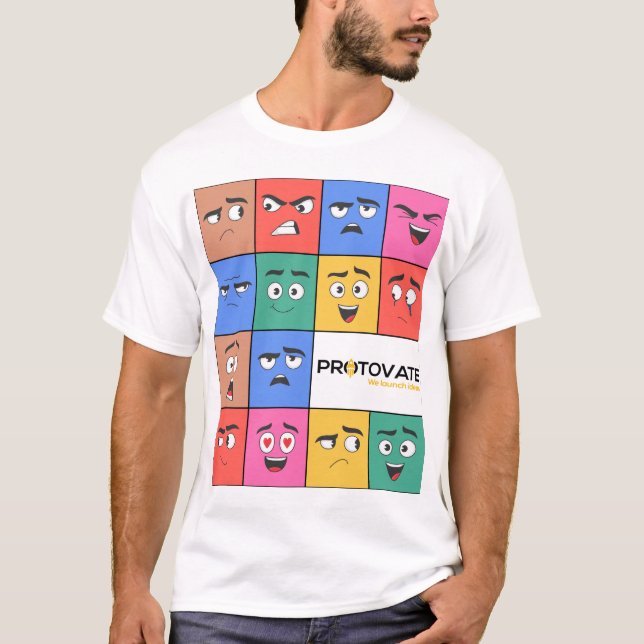 Stormy Emotions Flow T-Shirt (Front)