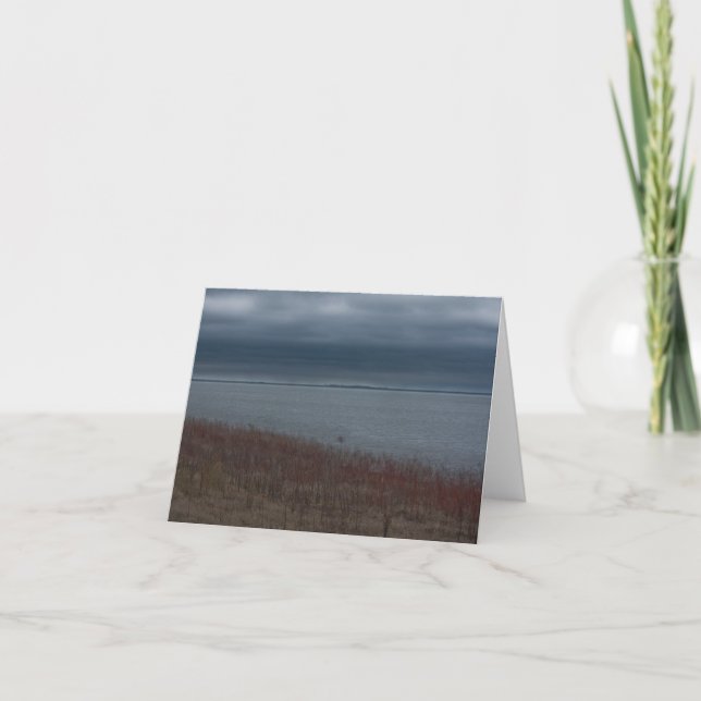 Stormy Lake notecard (Front)