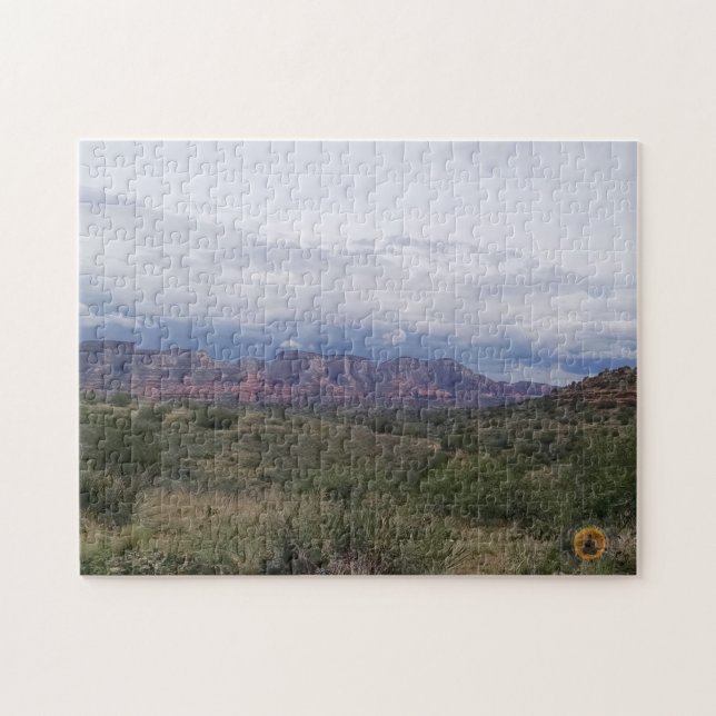 Stormy Mesa Jigsaw Puzzle (Horizontal)