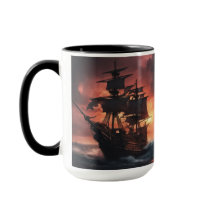 Stormy Pirate Ship - 3 -