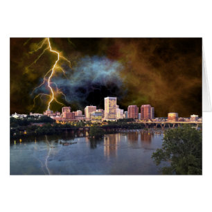 Stormy Richmond Skyline