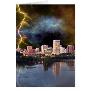 Stormy Richmond Skyline