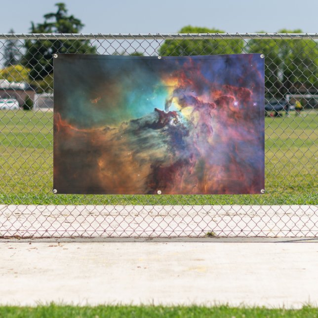 Stormy Seas of Lagoon Nebula in Sagittarius Banner (Insitu)