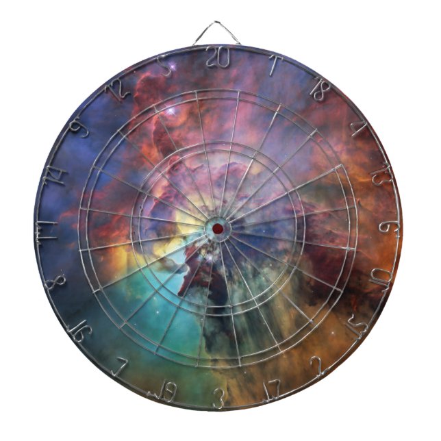 Stormy Seas of Lagoon Nebula in Sagittarius Dartboard (Front)