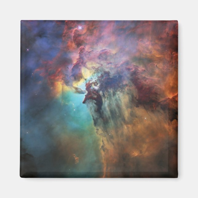 Stormy Seas of Lagoon Nebula in Sagittarius Magnet (Front)