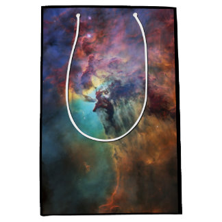 Stormy Seas of Lagoon Nebula in Sagittarius Medium Gift Bag