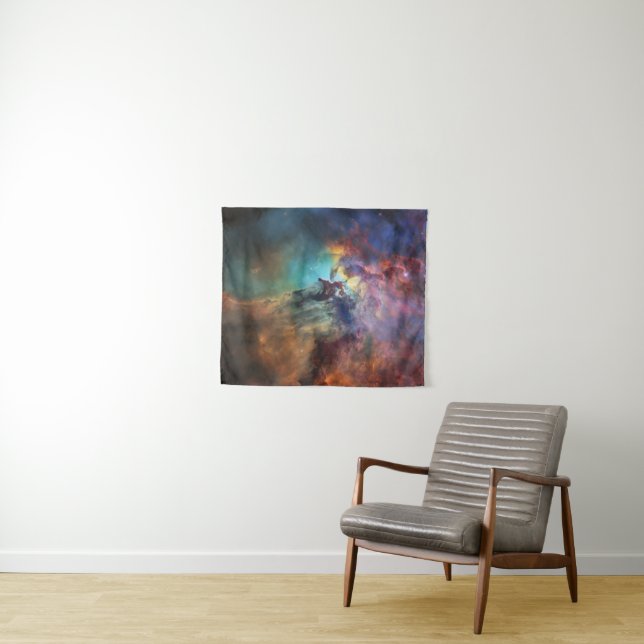 Stormy Seas of Lagoon Nebula in Sagittarius Tapestry (In Situ (Horizontal))