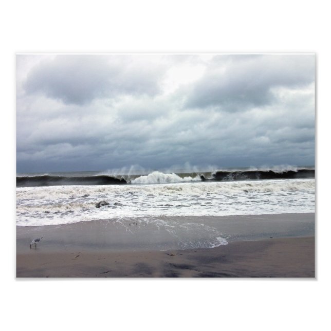 Stormy Seas of the Atlantic Ocean Photo Print (Front)