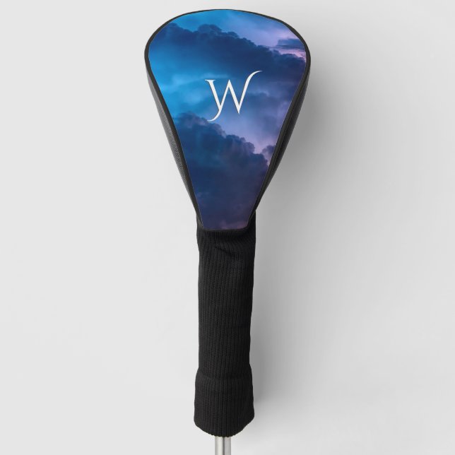Stormy Skies Golf Head Cover (Front)