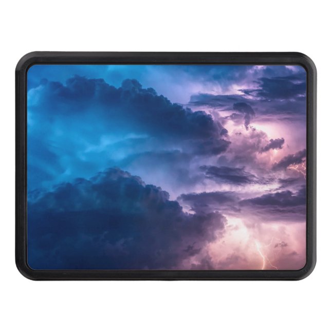 Stormy Skies Trailer Hitch Cover (Front)