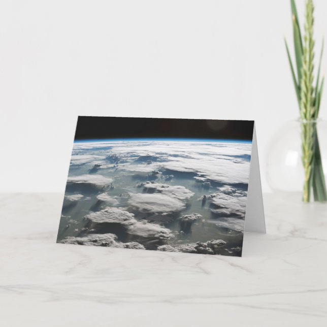 Stormy Sky Above The Amazon Card (Front)