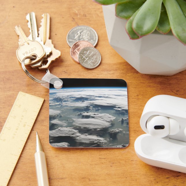Stormy Sky Above The Amazon Keychain (Desk)
