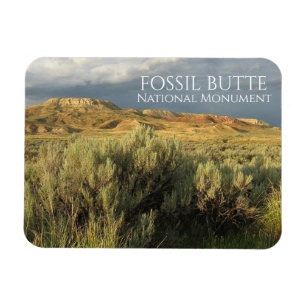 Stormy Sky Fossil Butte National Monument Wyoming Magnet