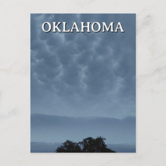 Stormy Sky Oklahoma Post Card
