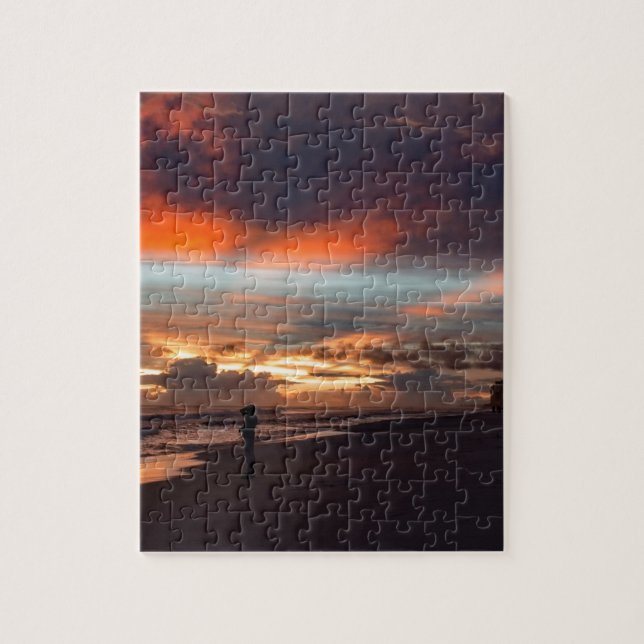 Stormy Sunset Jigsaw Puzzle (Vertical)