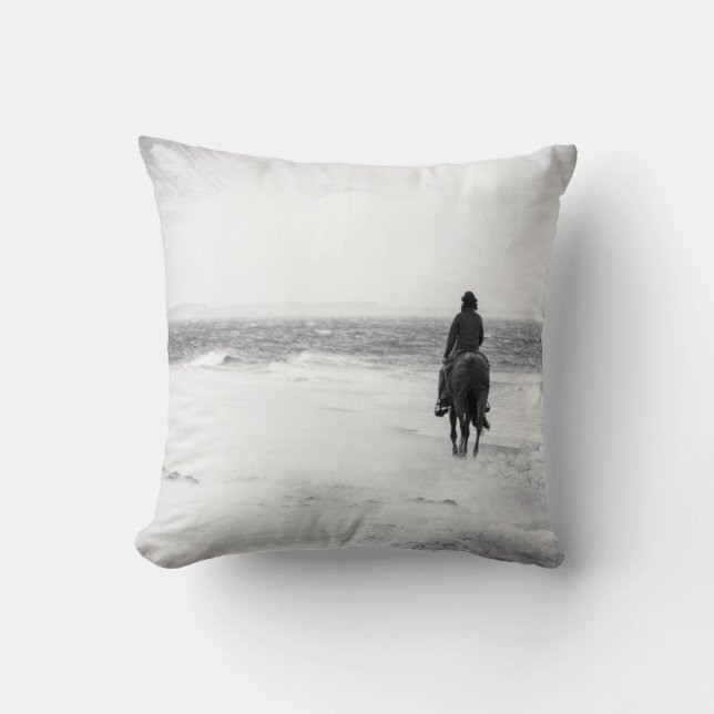 Stormy Times - Throw Pillow (Front)