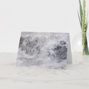 Stormy Wave Crashing Card