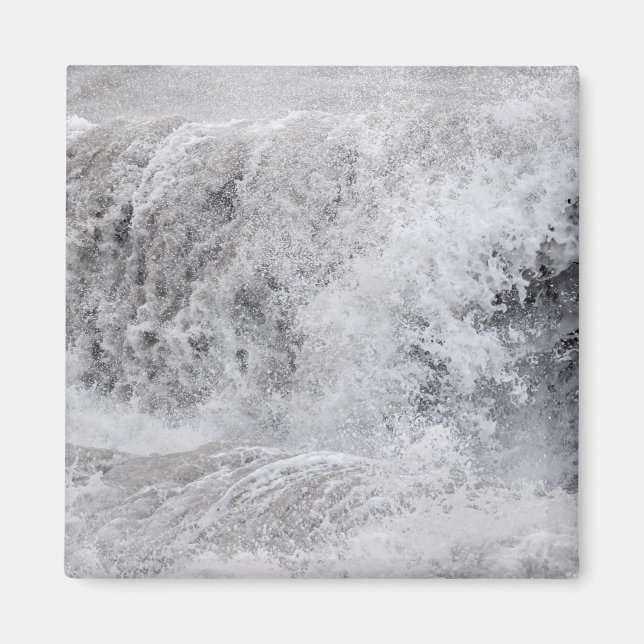 Stormy Wave Crashing Magnet (Front)