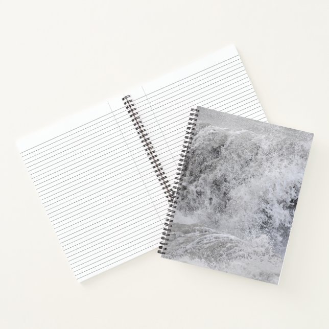 Stormy Wave Crashing Notebook (Inside)