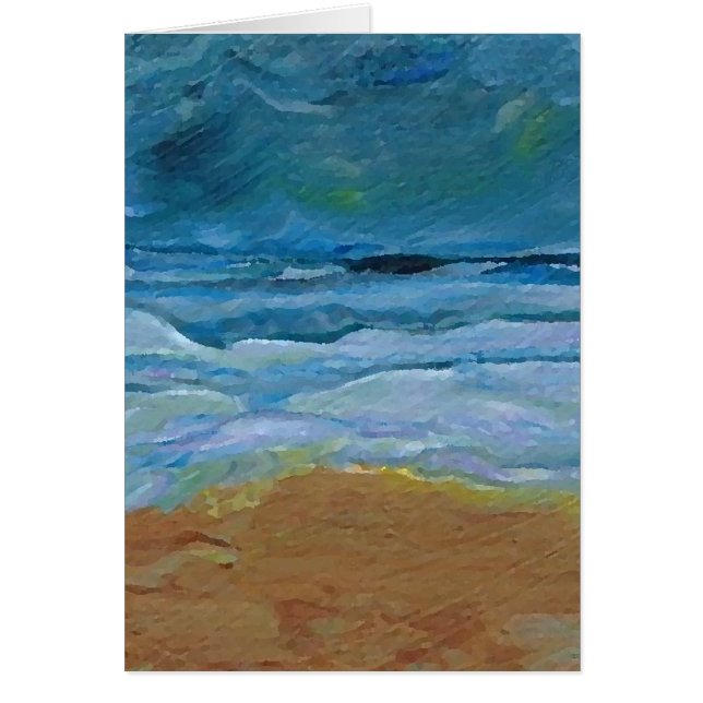 Stormy Waves  CricketDiane Ocean Art (Front)