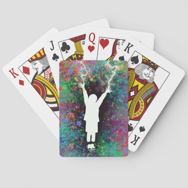 Stormy Weather Playing Cards (Back)