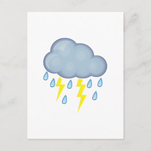 Stormy Weather Postcard
