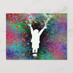 Stormy Weather Postcard