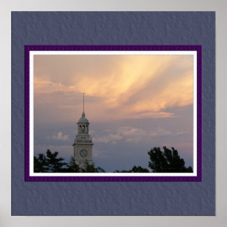 Stormy Weather Poster with Faux Matting