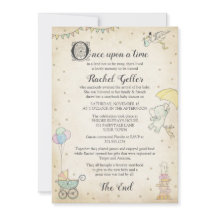 Story Book Baby Shower Invitation