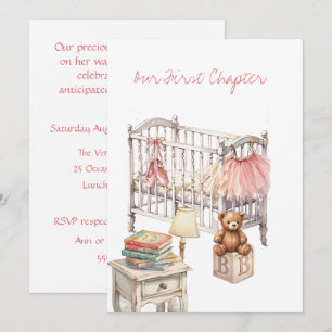 Story Book Baby Shower Invitation