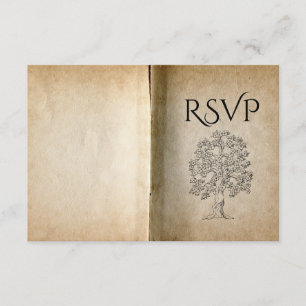 Story Book Meal RSVP Card