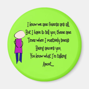 Story Folks "Sometimes I don't Like You" Magnet