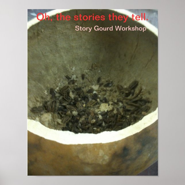 Story Gourd Poster - Workshop - Seeds (Front)