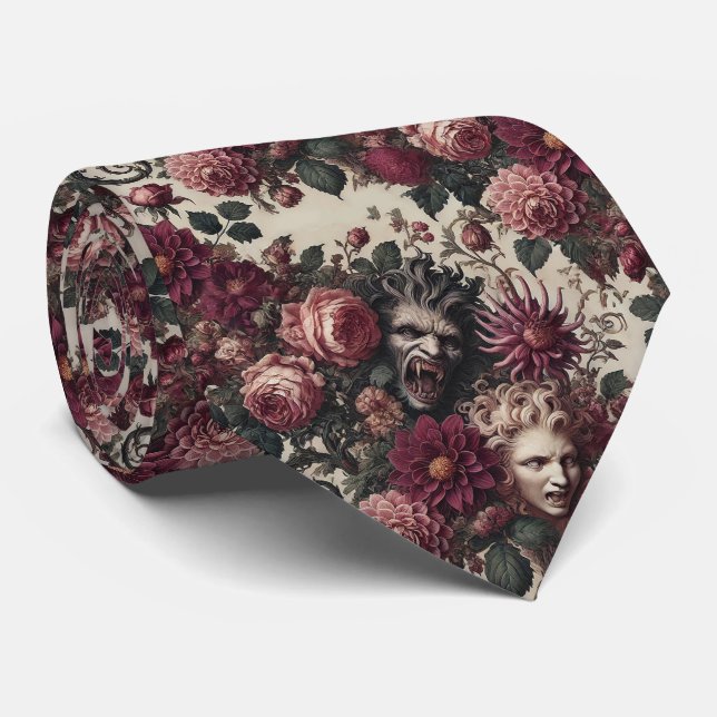 Story of Blood – Gothic Victorian Tie (Rolled)