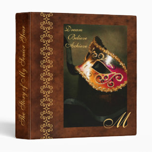 Story of Senior Year Masqurade Graduation Binder