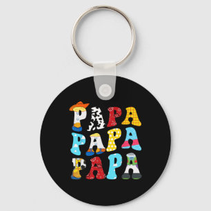 Story Papa Toy Boy Story Dad Fathers Day Tee For M Keychain