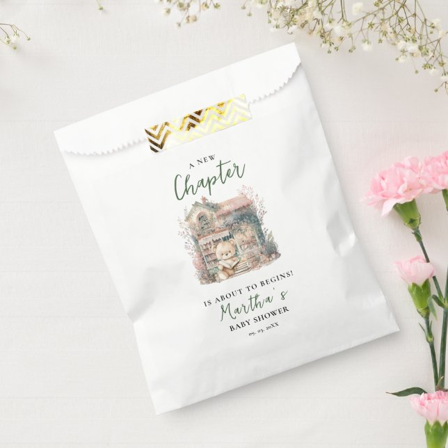 Storybook A New Chapter About Begins Baby Shower Favour Bag (Sealed)