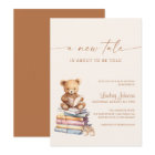 Storybook A New Tale Baby Shower Teddy Boho