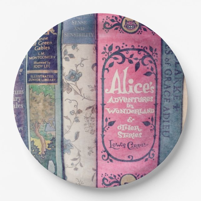 Storybook/Alice in Wonderland Paper Plate (Front)