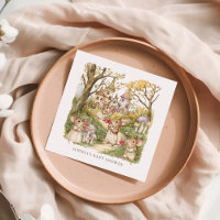 Storybook Animals Watercolor Baby Shower